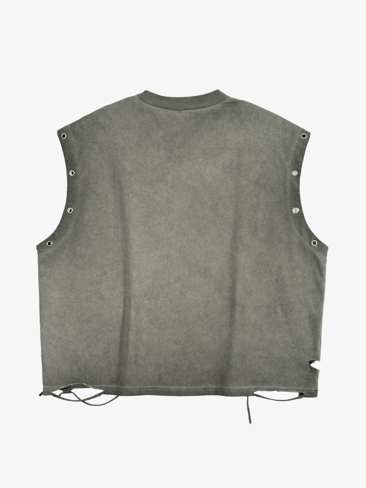 Supermade Soccer Circle Graphic Sleeveless T-Shirt 