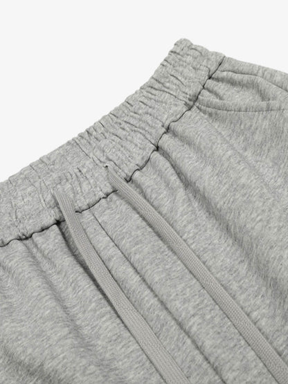 Riveted Pleated Drawstring Barrel Pants 