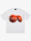 thesupermade-Foam texture basketball pattern print – Loose streetwear trendy T-shirt 