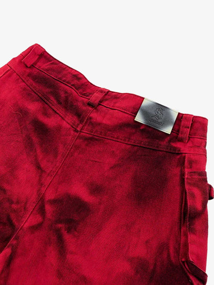Cyberpunk-Cargohose mit reflektierenden Details und vielen Taschen