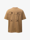Zerrissenes Freizeit-T-Shirt mit der Nummer 77