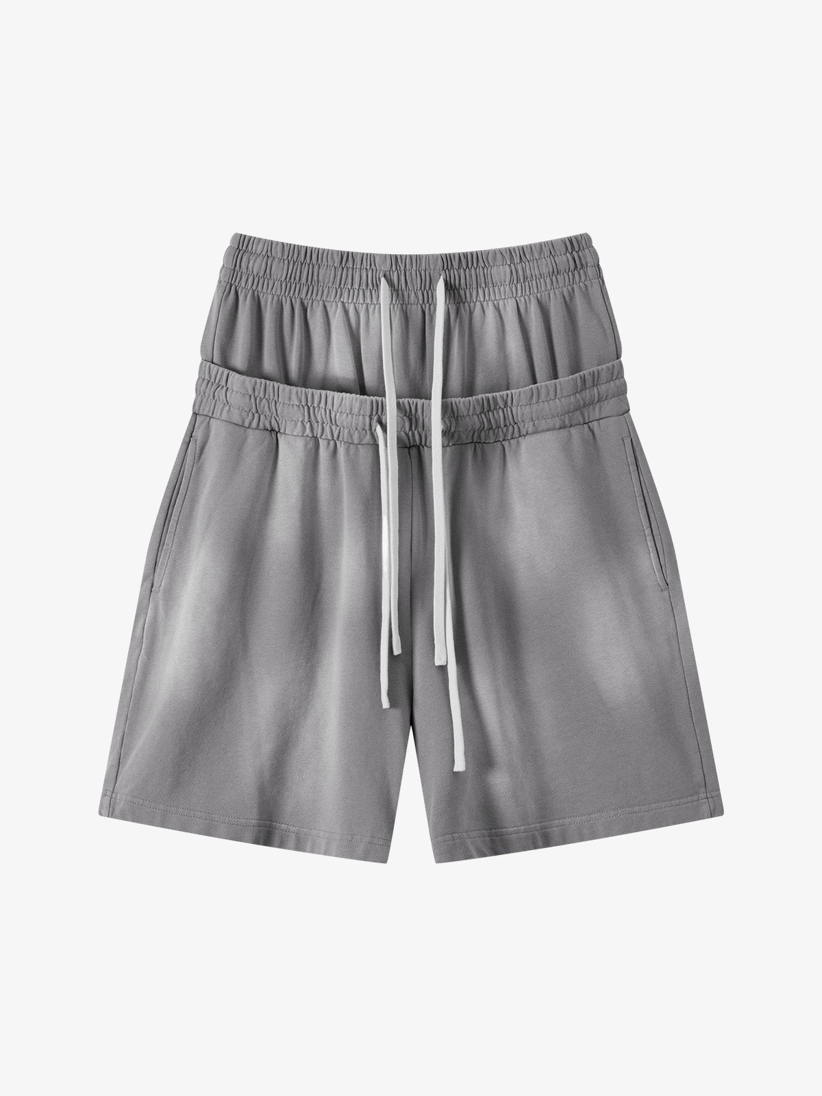 Women’s High-Waisted Summer Shorts – Cotton Blend Elastic Waist Casual Fit