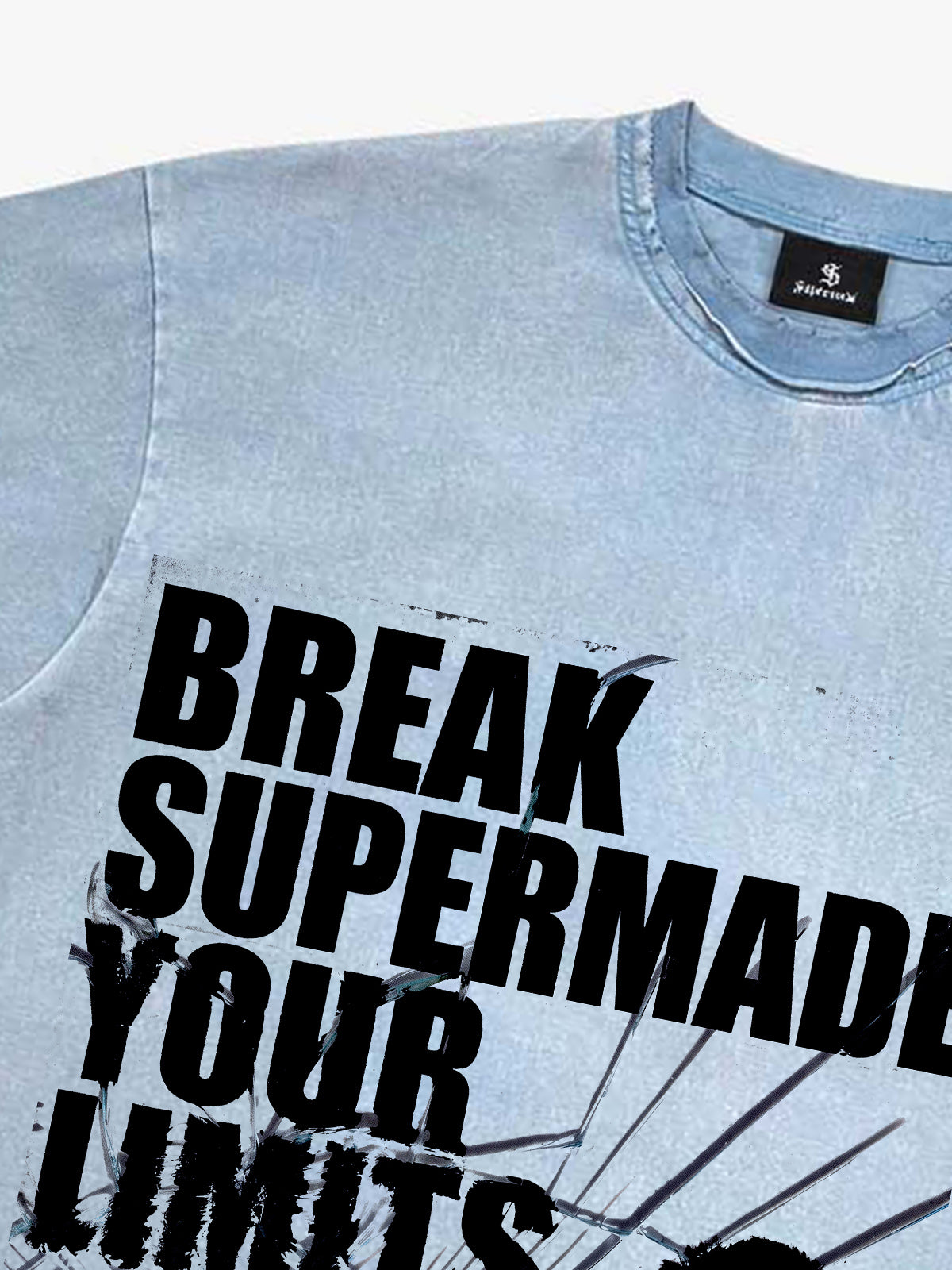Washed Break Limits Graphic T-Shirt