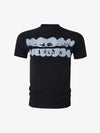 Geripptes Raglan-T-Shirt