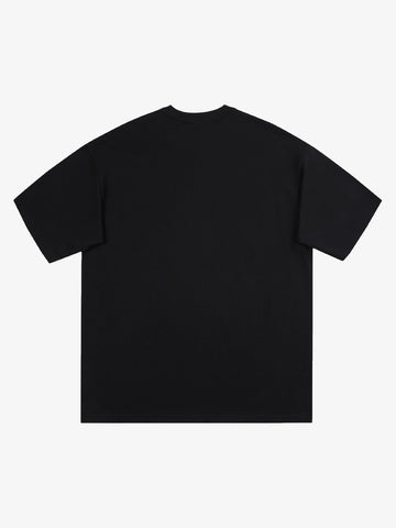 Embroidered Heart Graphic Tee