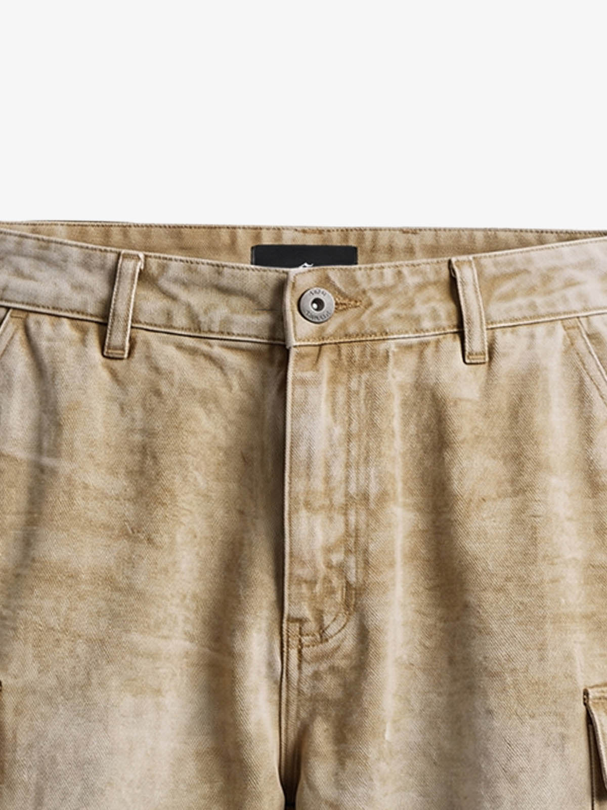 Vintage Washed Distressed Canvas Workwear Cargo Set