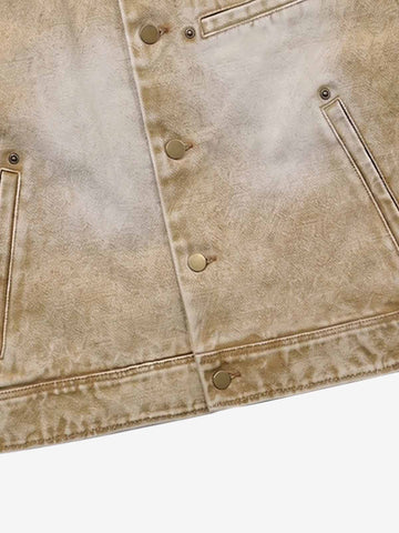 Vintage Washed Distressed Canvas Workwear Cargo Set