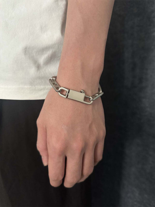 Industrielles Metallgliederarmband