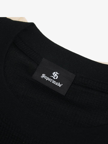 Waffle Knit Fun Graphic T-Shirt 