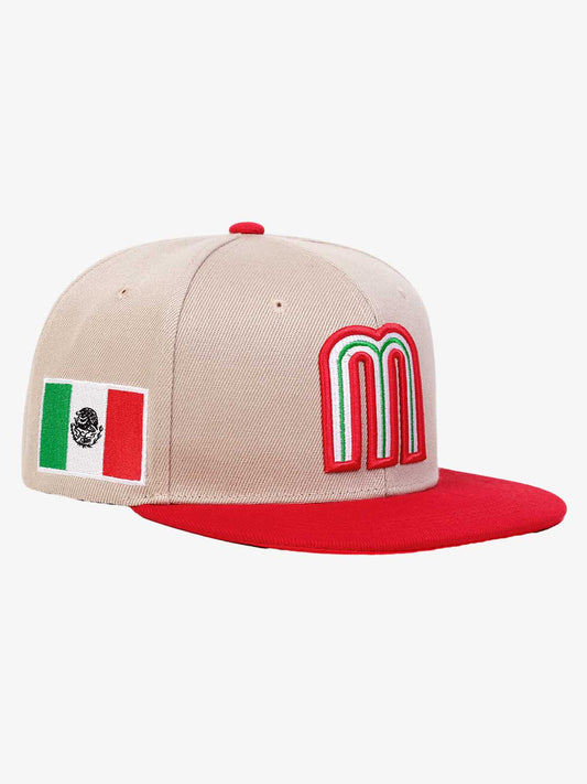 Bestickte Baseballkappe des mexikanischen Teams