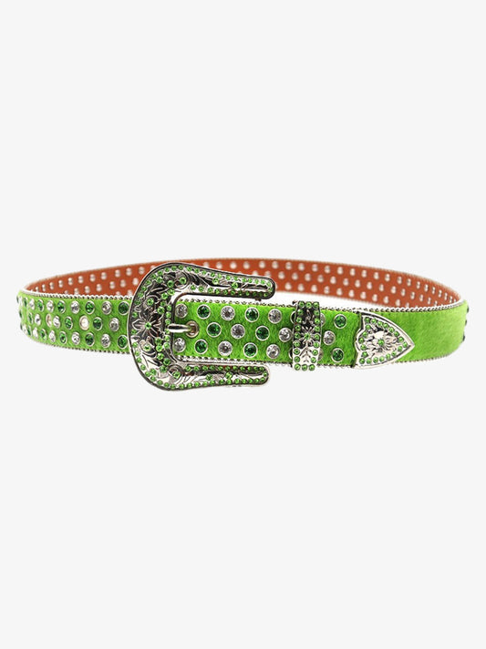Punk High-End Diamond-Studded Street Hip-Hop Belt 