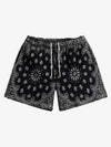 Sportshorts mit Paisley-Muster