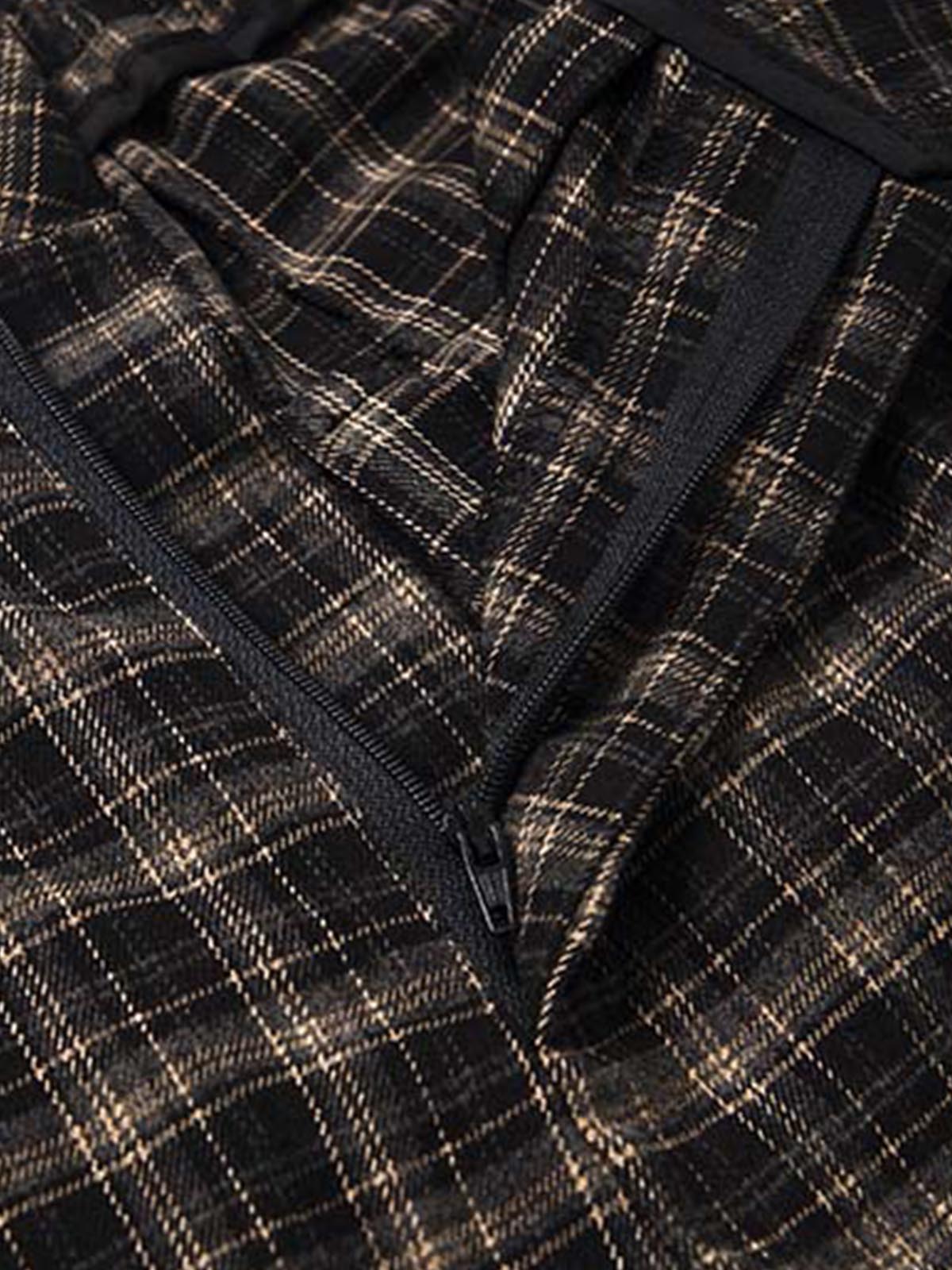 Plaid Cargo Pocket Jorts 