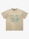 Vintage Washed Number 63 Graphic T-Shirt 