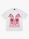 Vintage Pink Leopard Graphic T-Shirt 