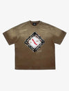 Vintage Distressed Boxing Graphic T-Shirt