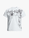 T-Shirt mit gotischem Dornenmuster