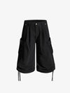 Used-Look-Arbeitskleidung, kurze Cargo-Shorts