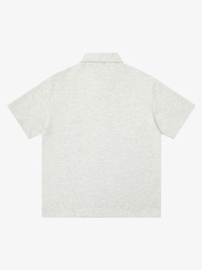 Stellar Embroidery Jersey Polo Shirt 