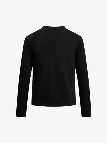 Gothic Angel Graphic Long Sleeve Henley T-Shirt 