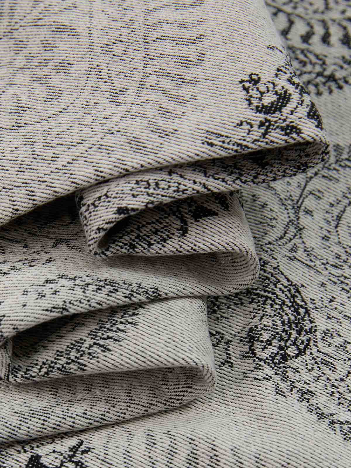 Paisley Jacquard Denim Jeans 