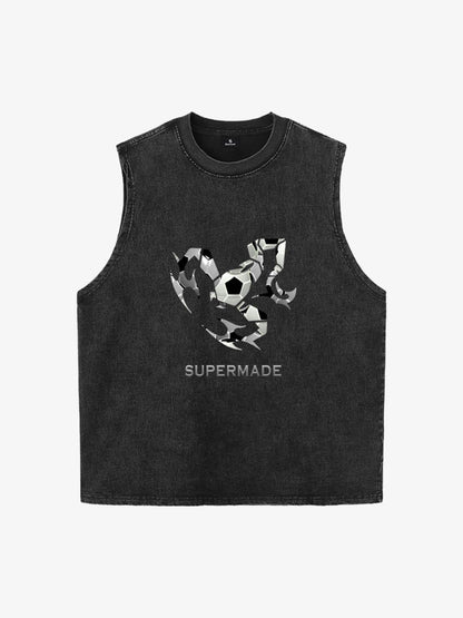 Scorpion Soccer Graphic Sleeveless T-Shirt 