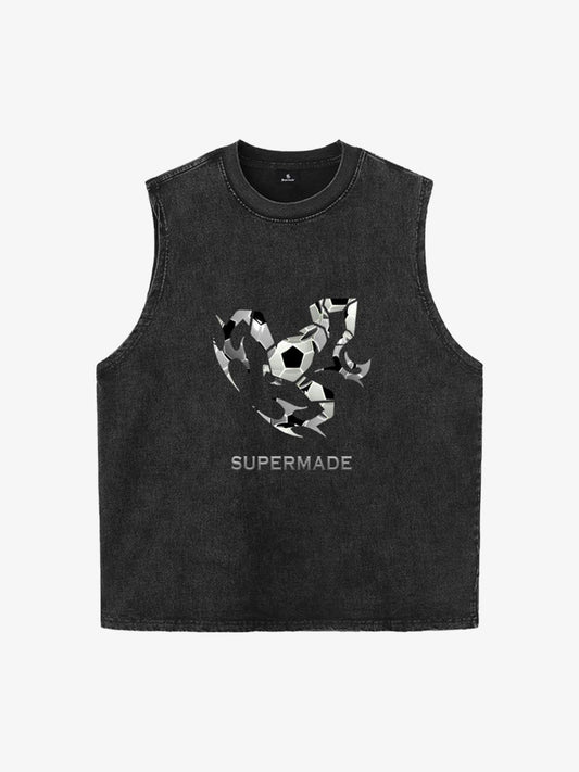 Scorpion Soccer Graphic Sleeveless T-Shirt 