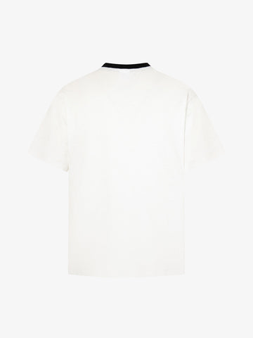 White 100% Cotton Crew Neck T-Shirt – Soft Lightweight Casual Tee