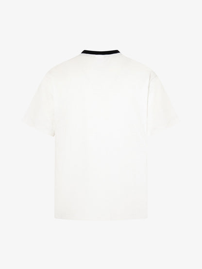 White 100% Cotton Crew Neck T-Shirt – Soft Lightweight Casual Tee