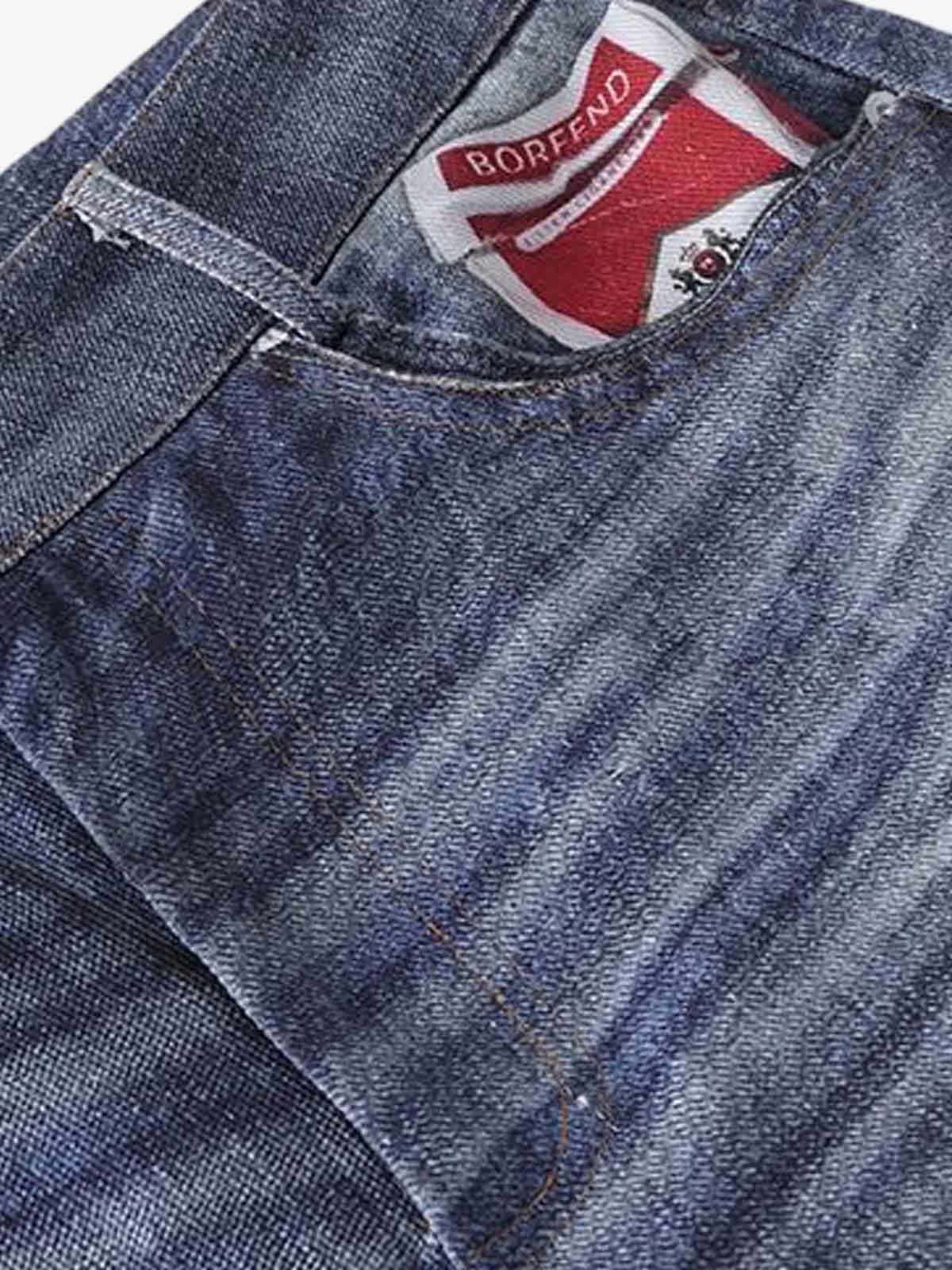 Washed Graffiti Patchwork Print Jeans 