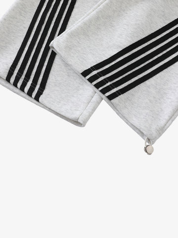 Crest & Sword Graphic Side Stripe Sweatpants 