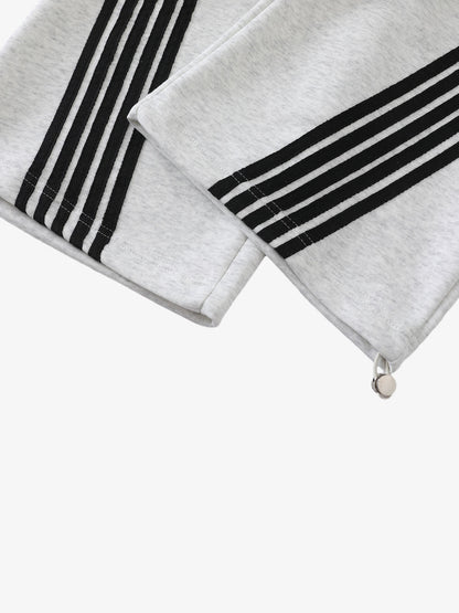 Crest & Sword Graphic Side Stripe Sweatpants 