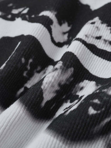 Ribbed Raglan Tee