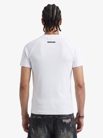 Ribbed Raglan Tee
