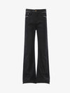 Vintage Jeans mit Kontrastbesatz in dunkler Waschung
