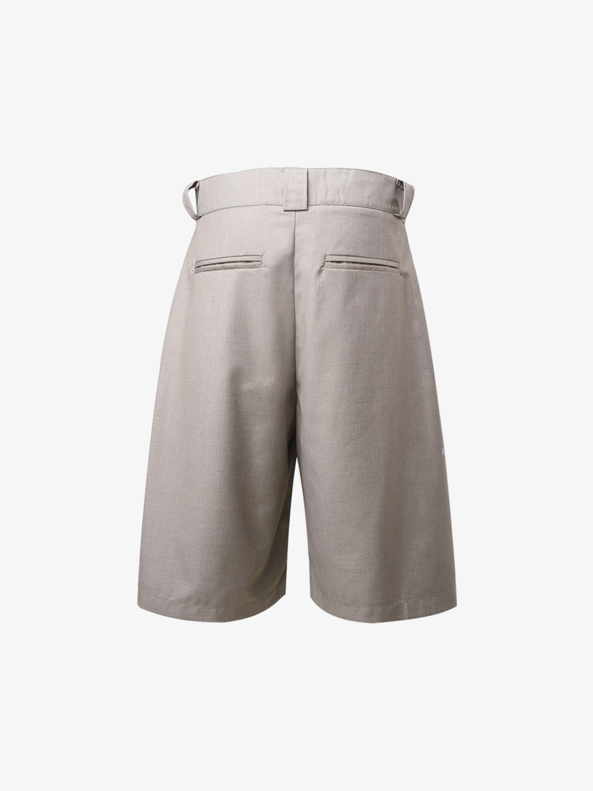 Vintage Deconstructed Pleated Shorts 