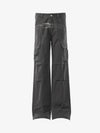 Vintage Cargohose mit Gürtelprint
