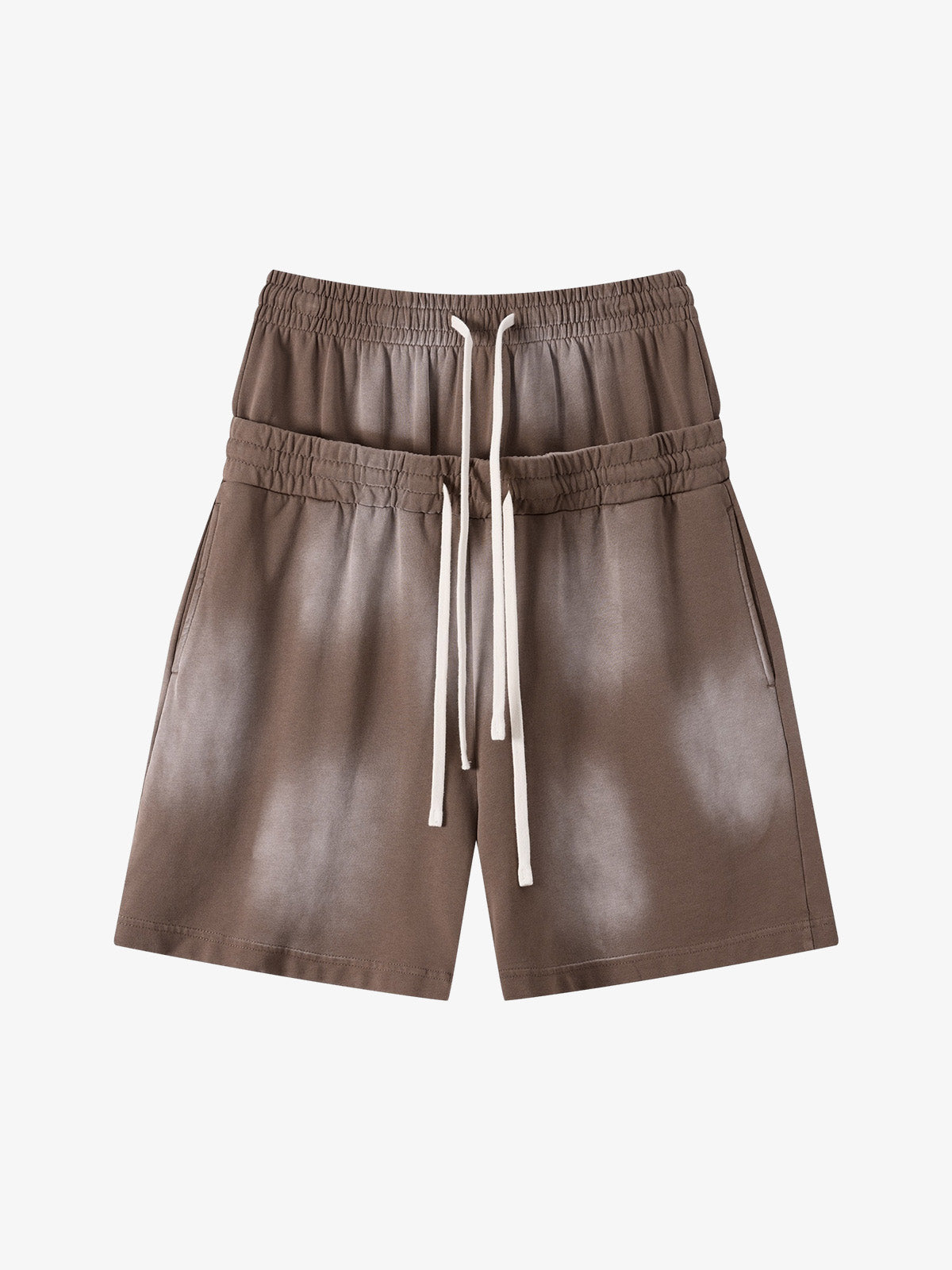 Women’s High-Waisted Summer Shorts – Cotton Blend Elastic Waist Casual Fit