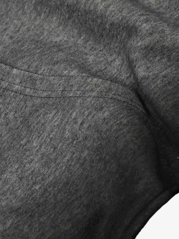 Distressed Studded Gradient Zip Up Hoodie 