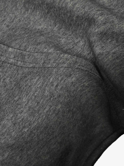 Distressed Studded Gradient Zip Up Hoodie 