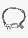 Robustes Armband aus Schlangenkette im Used-Look