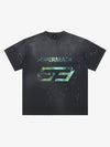 Vintage Washed Number 63 Graphic T-Shirt 
