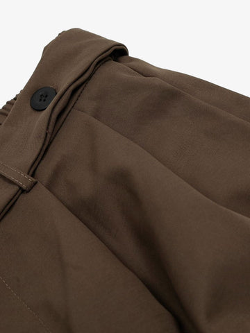 Pleated Belted Machete Track Pants 
