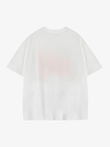 Thesupermade Creative Alphabet Printed T-Shirt 