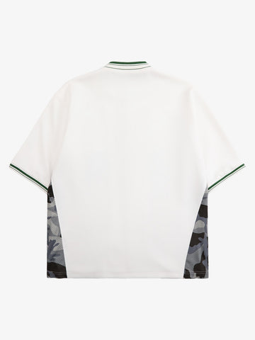 Original Camouflage Spliced Baseball T-Shirt - 2350 