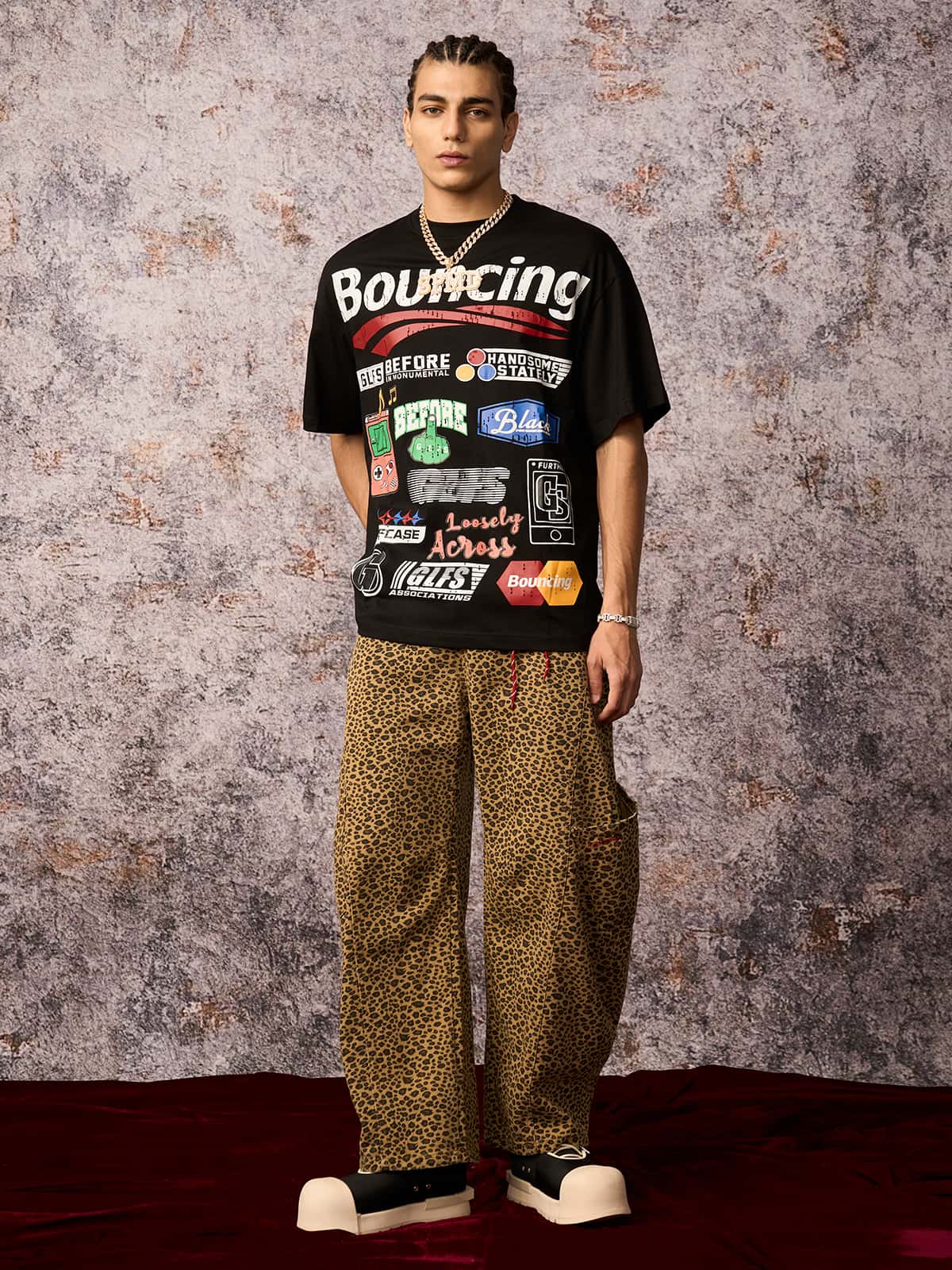 Street Graphic Print T-Shirt - 2415 