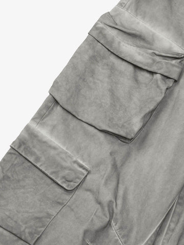 Thesupermade Vintage Wasteland Style Multi Pocket Work Pants 