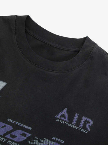 Thesupermade Washed Edge Long Sleeve T-Shirt 