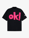 Fun "OK!" Graphic T-Shirt 