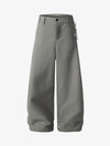 Elastic Waistband Barrel Pants - 2425 